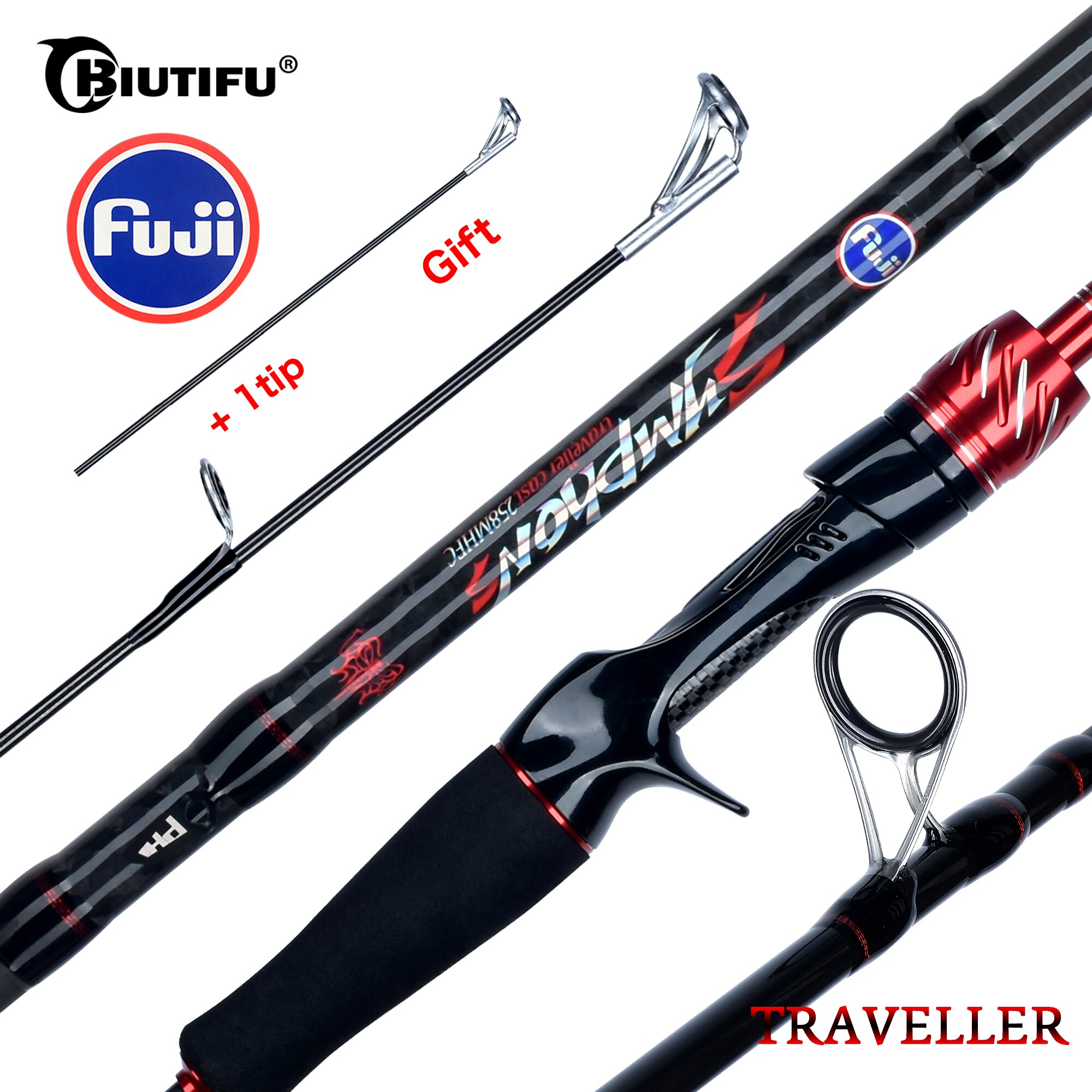 Fishing Rod Ice - BIUTIFU joran pancing Spinning Casting Fuji,