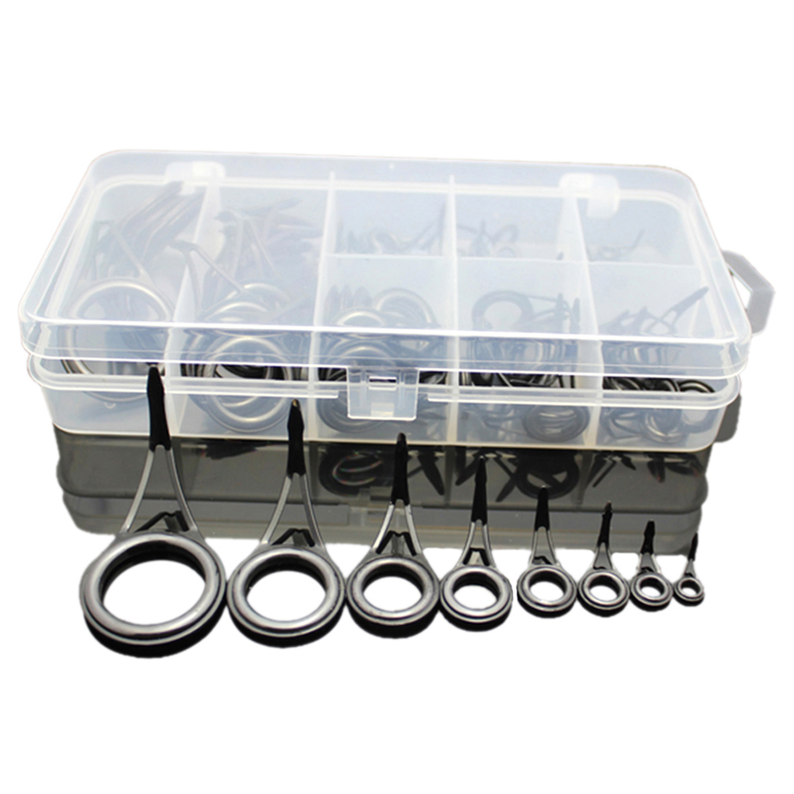 Fishing Rod Building Kit - 75 buah berbagai ukuran pancing panduan