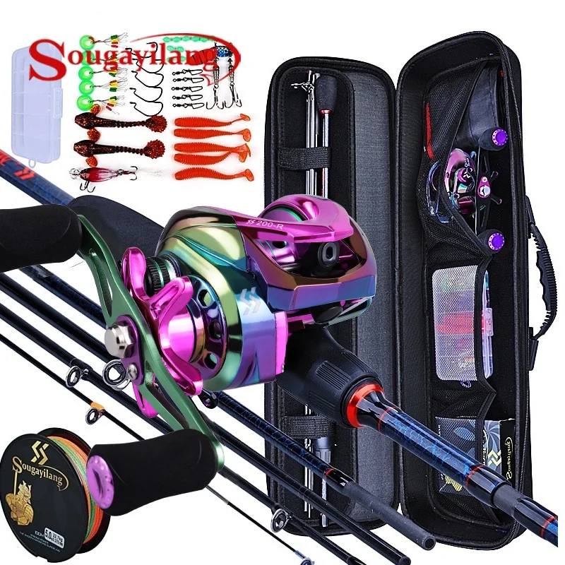 Fishing Rod Combo - Sougayilang joran dan gulungan pancing, Set