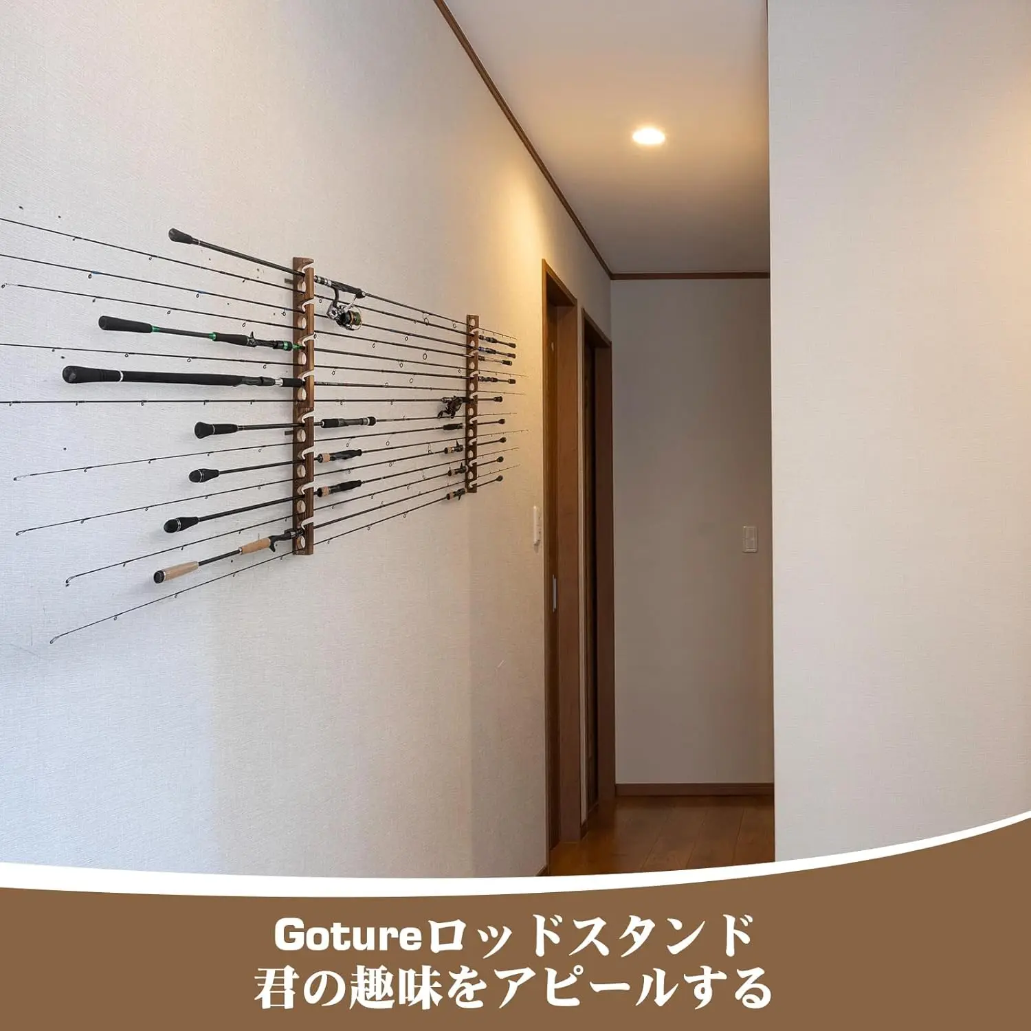 Rak Penyimpanan Joran Pancing  - Fishing Rod Rack ulasan dan harga