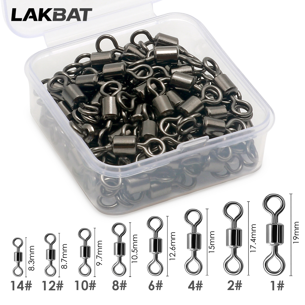 100PCS Konektor Putar Baja Ant - Fishing Rod Building Kit ulasan dan harga