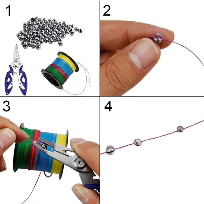 Pemberat Pancing Split Shot 20 - Fishing Rod Building Kit ulasan dan harga
