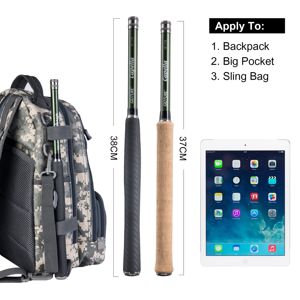 Goture Set joran pancing Tenka - Fishing Rod Combo ulasan dan harga