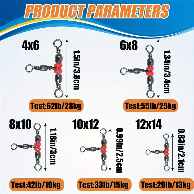 Swivel Pancing 3 Arah, Dikemas - Fishing Rod Building Kit ulasan dan harga